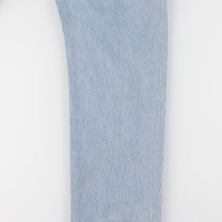 90'S Levi's 6501-0133 Straight Denim Pants Made in USA Women's XL (w31) Vintage cotton Blue type light blue Vintage Second Hand