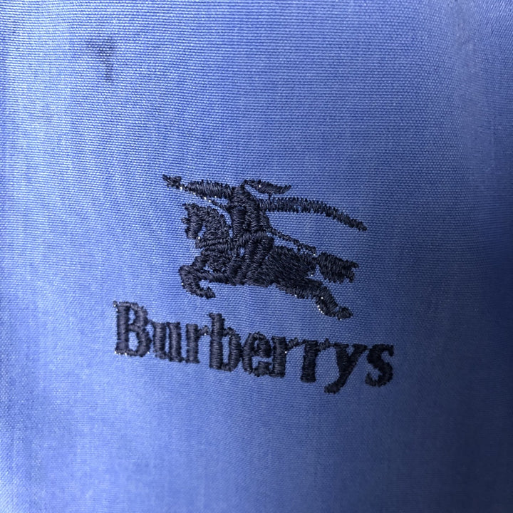 Burberry's Harrington Jacket Swing Top Men's L size unclear Purple type blue-purple Vintage Second Hand