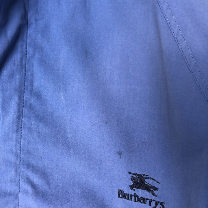 Burberry's Harrington Jacket Swing Top Men's L size unclear Purple type blue-purple Vintage Second Hand