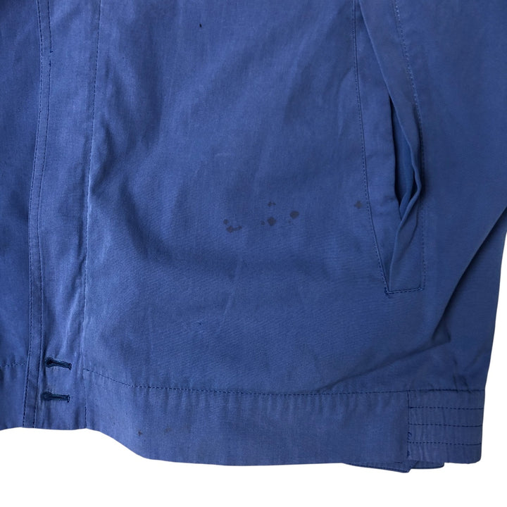 Burberry's Harrington Jacket Swing Top Men's L size unclear Purple type blue-purple Vintage Second Hand