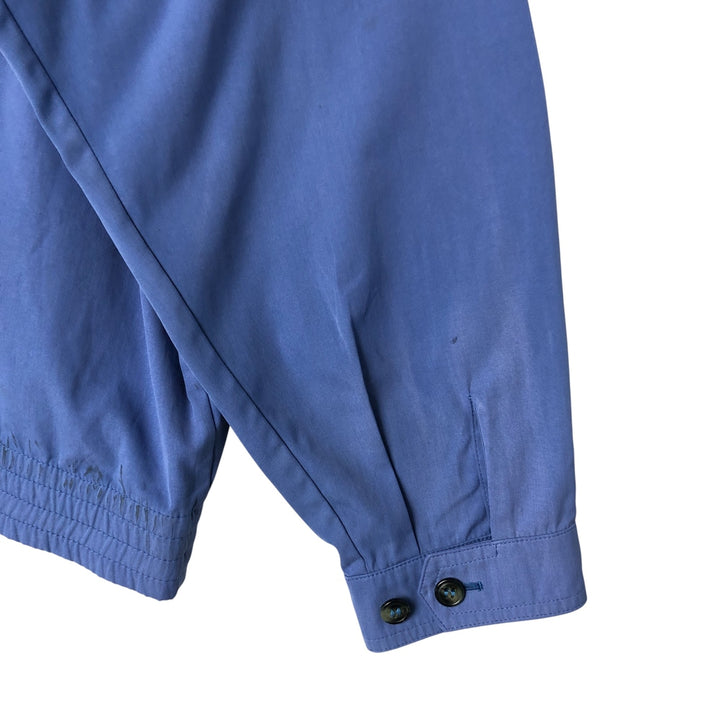 Burberry's Harrington Jacket Swing Top Men's L size unclear Purple type blue-purple Vintage Second Hand