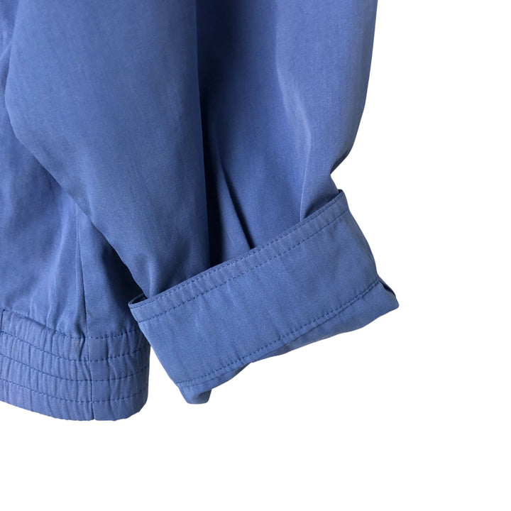 Burberry's Harrington Jacket Swing Top Men's L size unclear Purple type blue-purple Vintage Second Hand