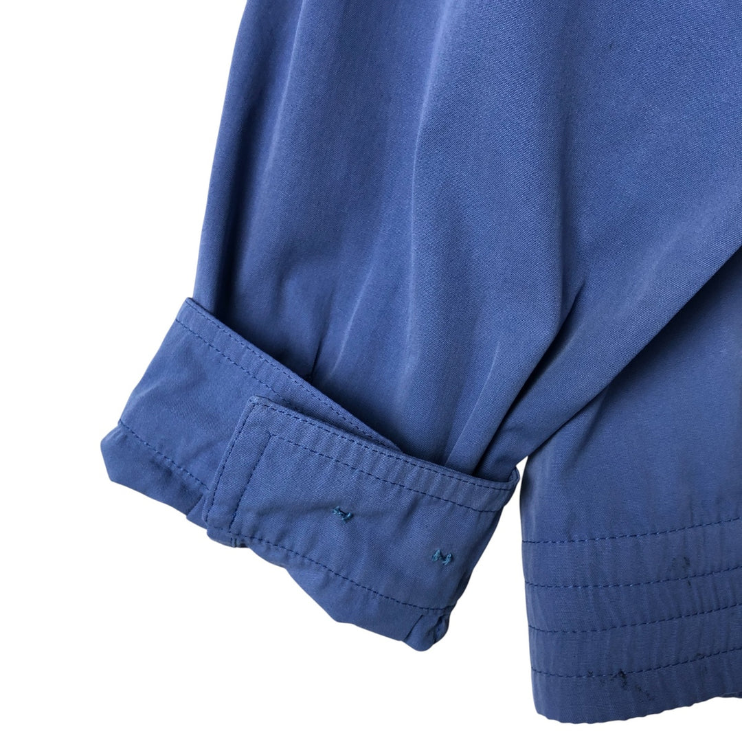 Burberry's Harrington Jacket Swing Top Men's L size unclear Purple type blue-purple Vintage Second Hand