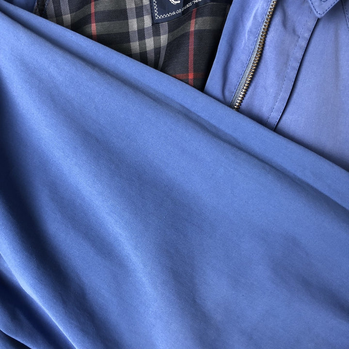 Burberry's Harrington Jacket Swing Top Men's L size unclear Purple type blue-purple Vintage Second Hand