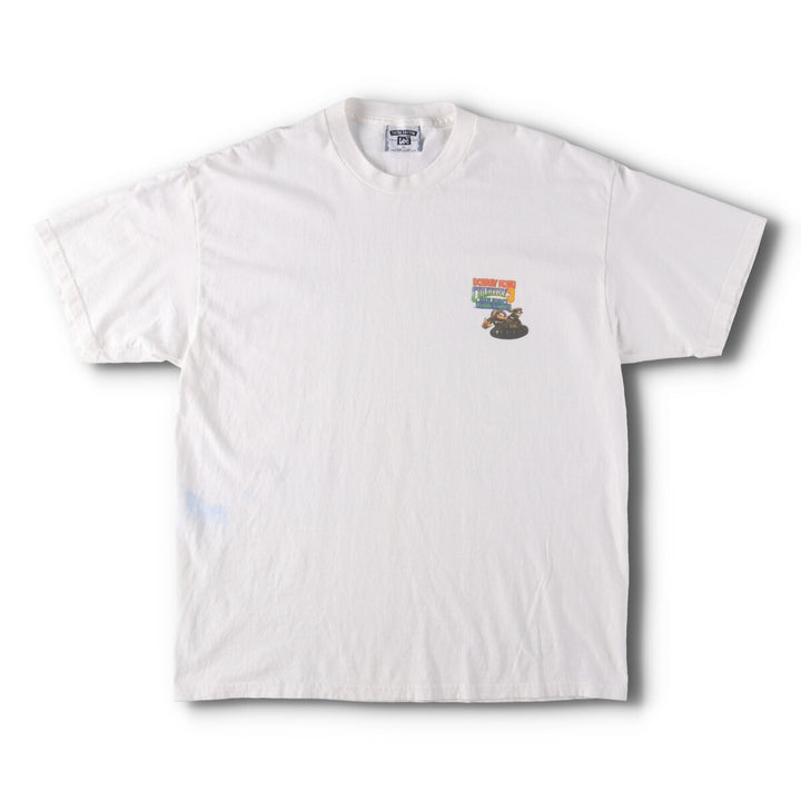 90'S Lee Donkey Kong Country 3 Character Print T-Shirt Made in USA Men's XL Vintage cotton white type Vintage Second Hand