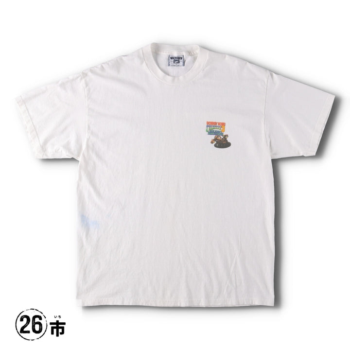 90'S Lee Donkey Kong Country 3 Character Print T-Shirt Made in USA Men's XL Vintage cotton white type Vintage Second Hand