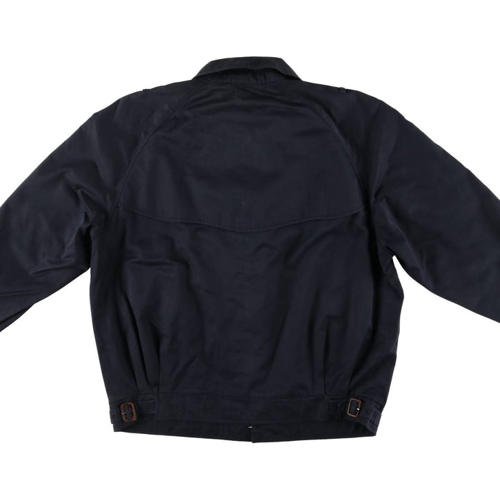 Burberry's cotton jacket, made in the UK, men's size XL cotton navy blue type Vintage Second Hand