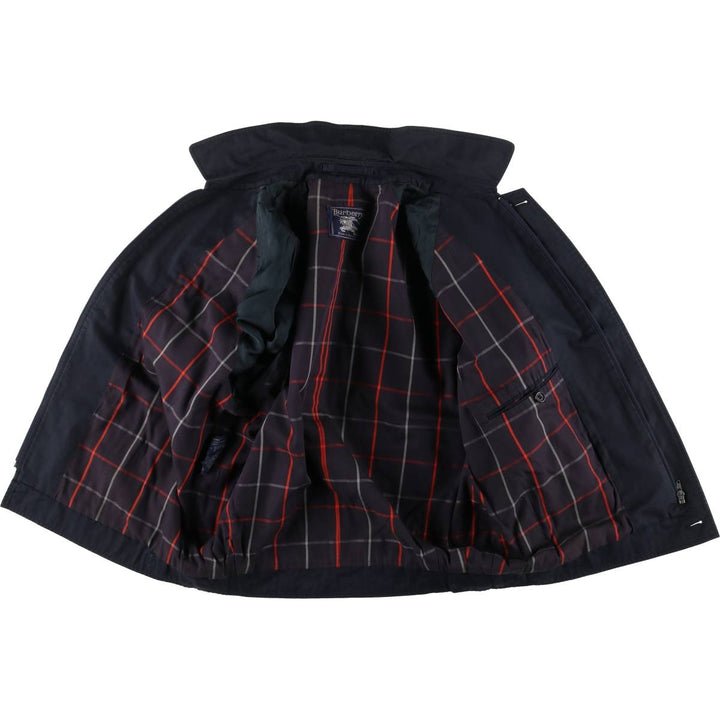 Burberry's cotton jacket, made in the UK, men's size XL cotton navy blue type Vintage Second Hand