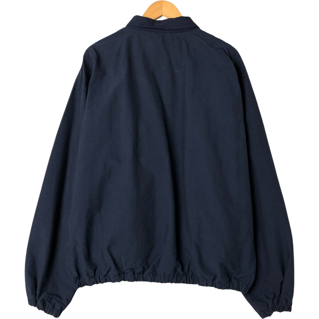 Ralph Lauren POLO by Ralph Lauren Swing Top Sports Jacket Men's XL cotton navy blue type Vintage Second Hand