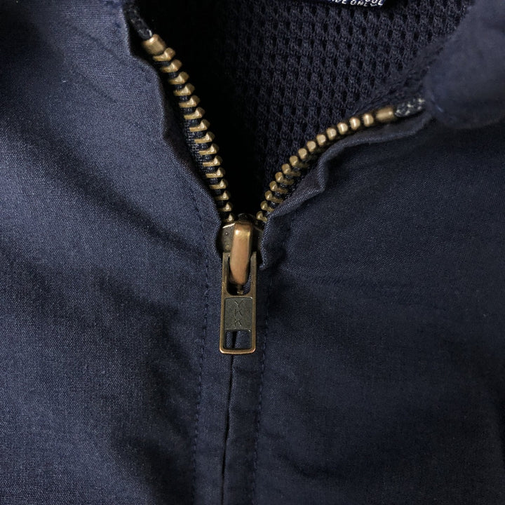 Ralph Lauren POLO by Ralph Lauren Swing Top Sports Jacket Men's XL cotton navy blue type Vintage Second Hand