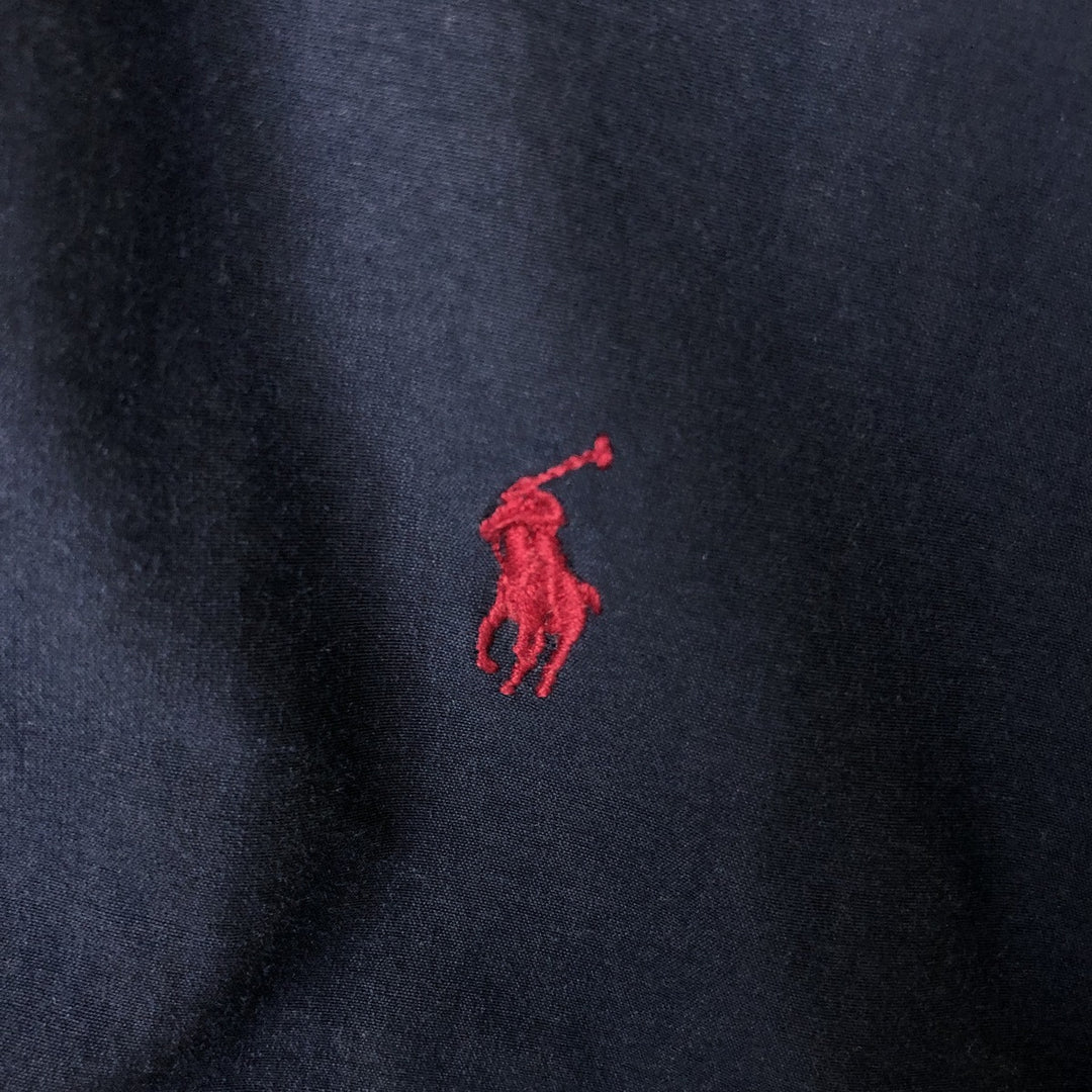Ralph Lauren POLO by Ralph Lauren Swing Top Sports Jacket Men's XL cotton navy blue type Vintage Second Hand