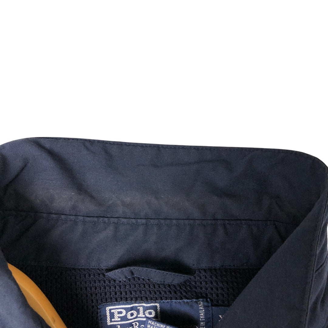 Ralph Lauren POLO by Ralph Lauren Swing Top Sports Jacket Men's XL cotton navy blue type Vintage Second Hand