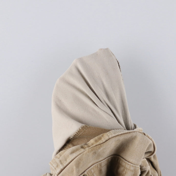 00'S Carhartt Dungaree Fit Double Knee Duck Painter Pants Men's W32 equivalent cotton Beige type Vintage Second Hand