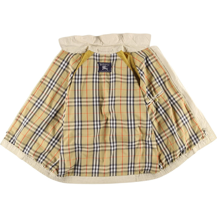 Burberry's Swing Top Sports Jacket, Made in England, Men's Size XL polyester Beige type Vintage Second Hand