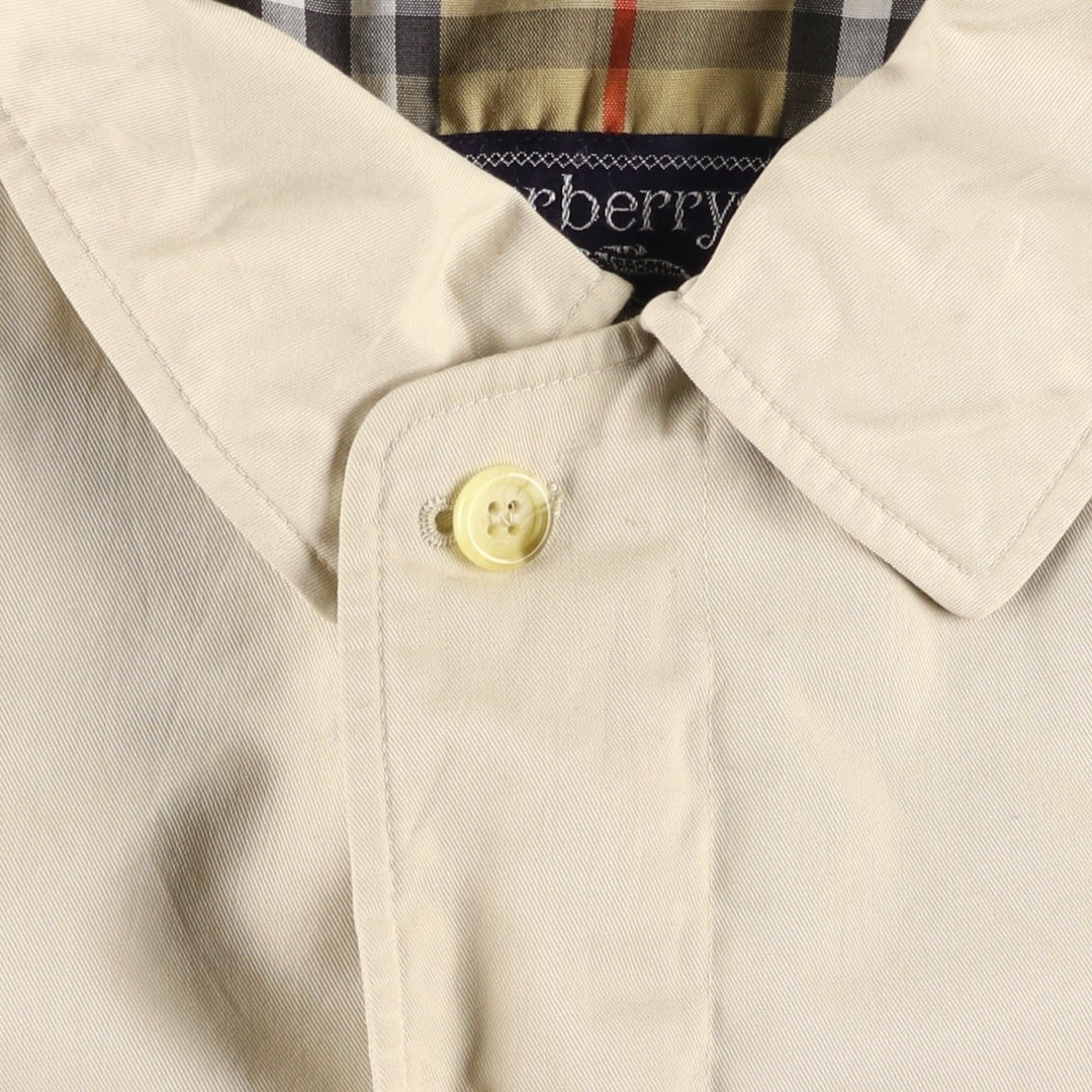 Burberry's Swing Top Sports Jacket, Made in England, Men's Size XL polyester Beige type Vintage Second Hand