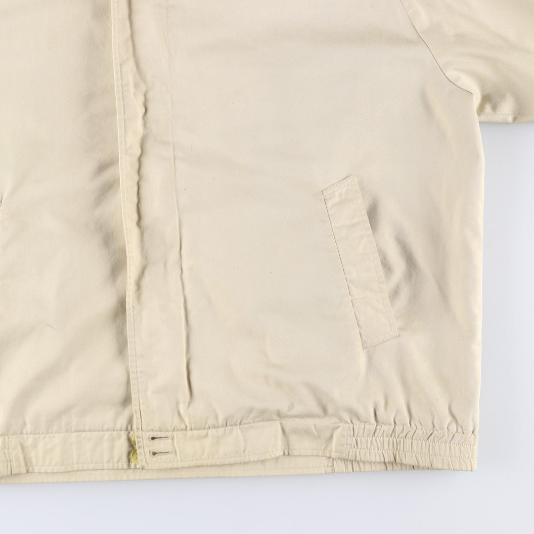 Burberry's Swing Top Sports Jacket, Made in England, Men's Size XL polyester Beige type Vintage Second Hand