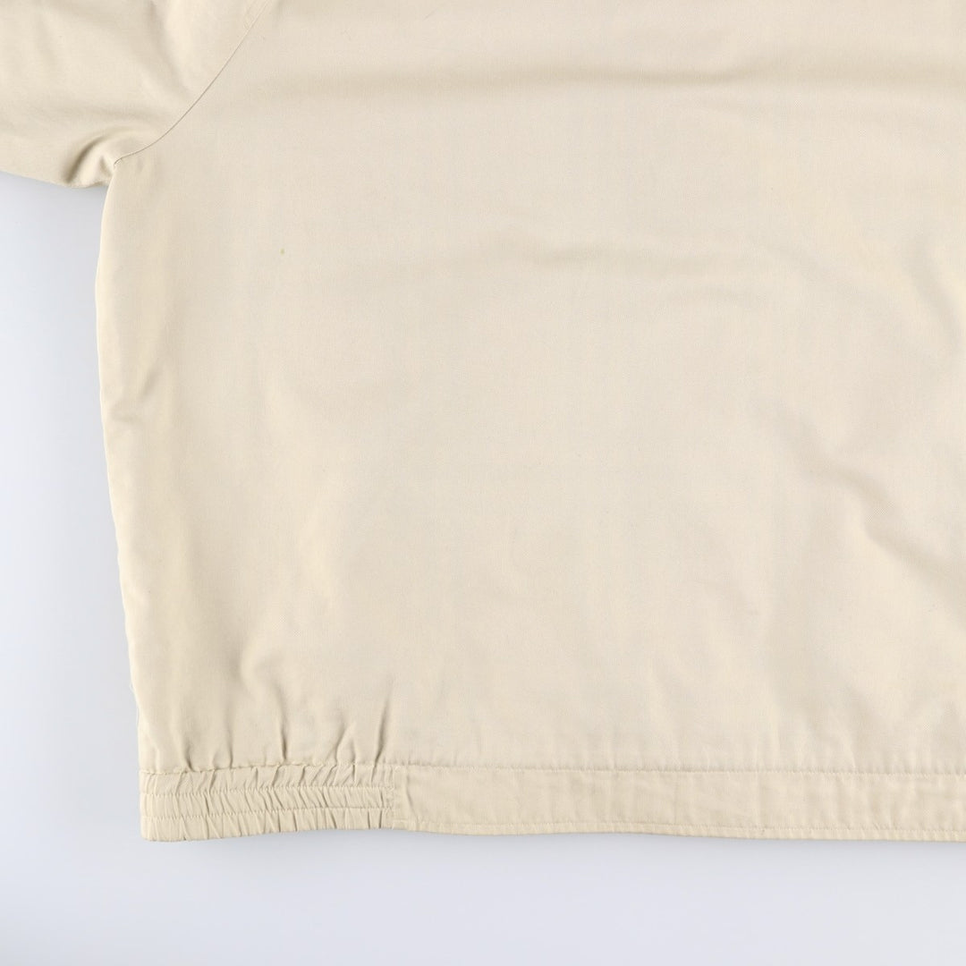 Burberry's Swing Top Sports Jacket, Made in England, Men's Size XL polyester Beige type Vintage Second Hand