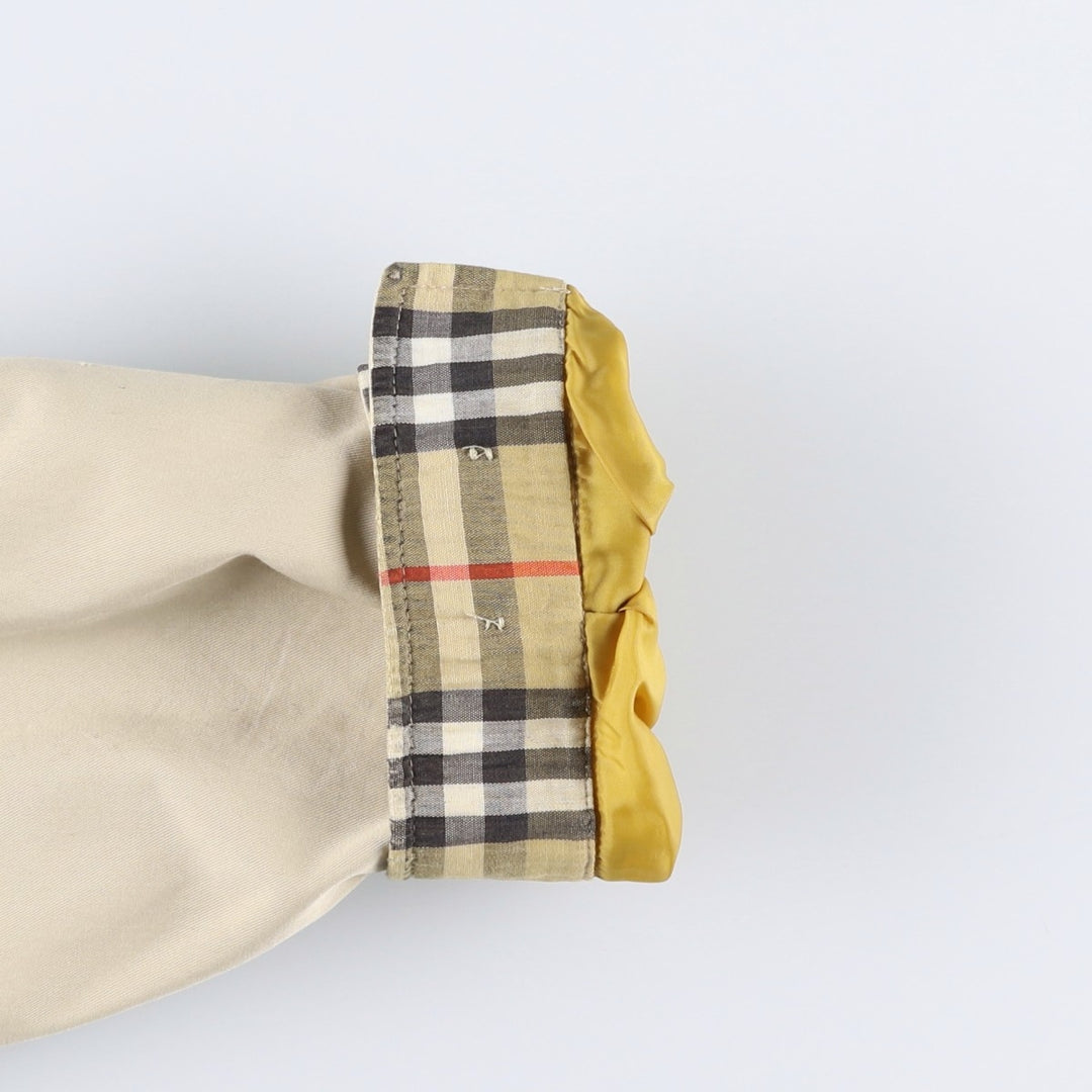 Burberry's Swing Top Sports Jacket, Made in England, Men's Size XL polyester Beige type Vintage Second Hand