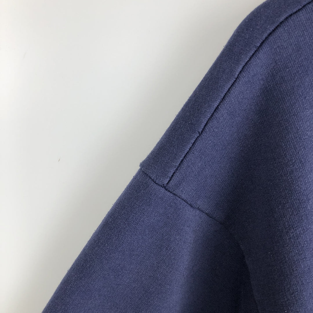 Carhartt Sweat Full Zip Hoodie Men's XXL unclear navy blue type Vintage Second Hand