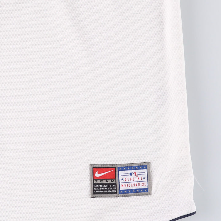 00'S Nike Seattle Mariners TEAM ICHIRO Ichiro Game Shirt Baseball Shirt Men's L size polyester white type Vintage Second Hand