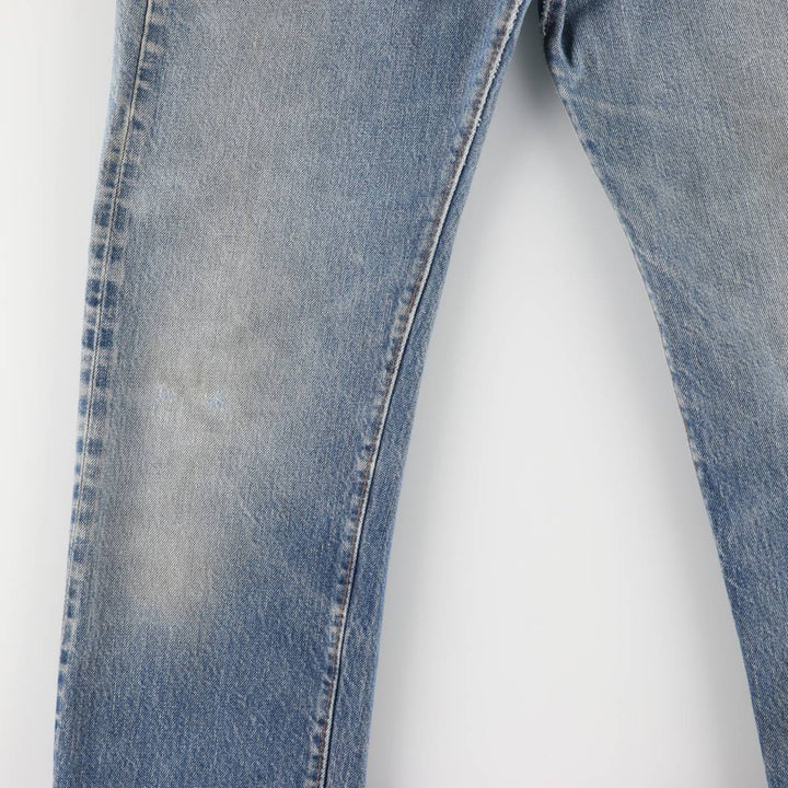 Levi's 501 Cut-off Straight Denim Pants Made in USA Women's L (w28) Vintage cotton blue type Vintage Second Hand