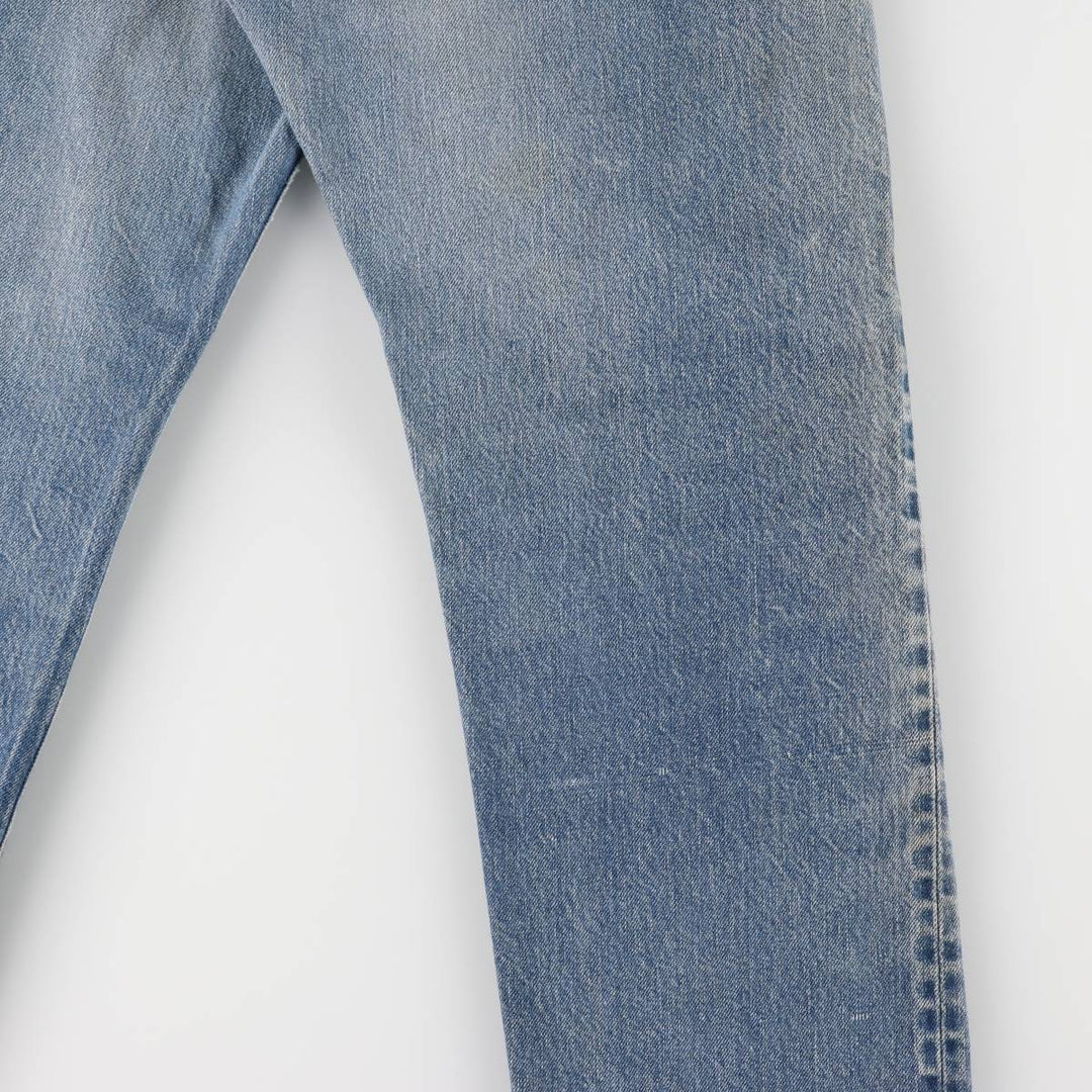 Levi's 501 Cut-off Straight Denim Pants Made in USA Women's L (w28) Vintage cotton blue type Vintage Second Hand