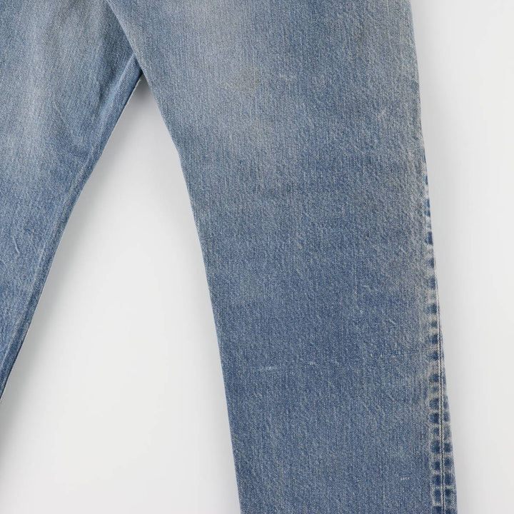 Levi's 501 Cut-off Straight Denim Pants Made in USA Women's L (w28) Vintage cotton blue type Vintage Second Hand