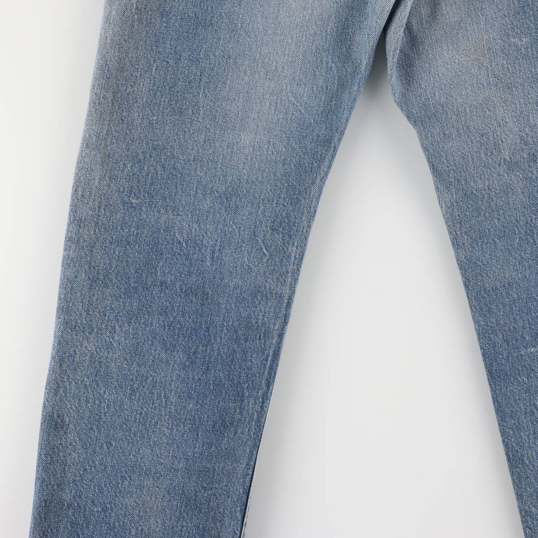 Levi's 501 Cut-off Straight Denim Pants Made in USA Women's L (w28) Vintage cotton blue type Vintage Second Hand