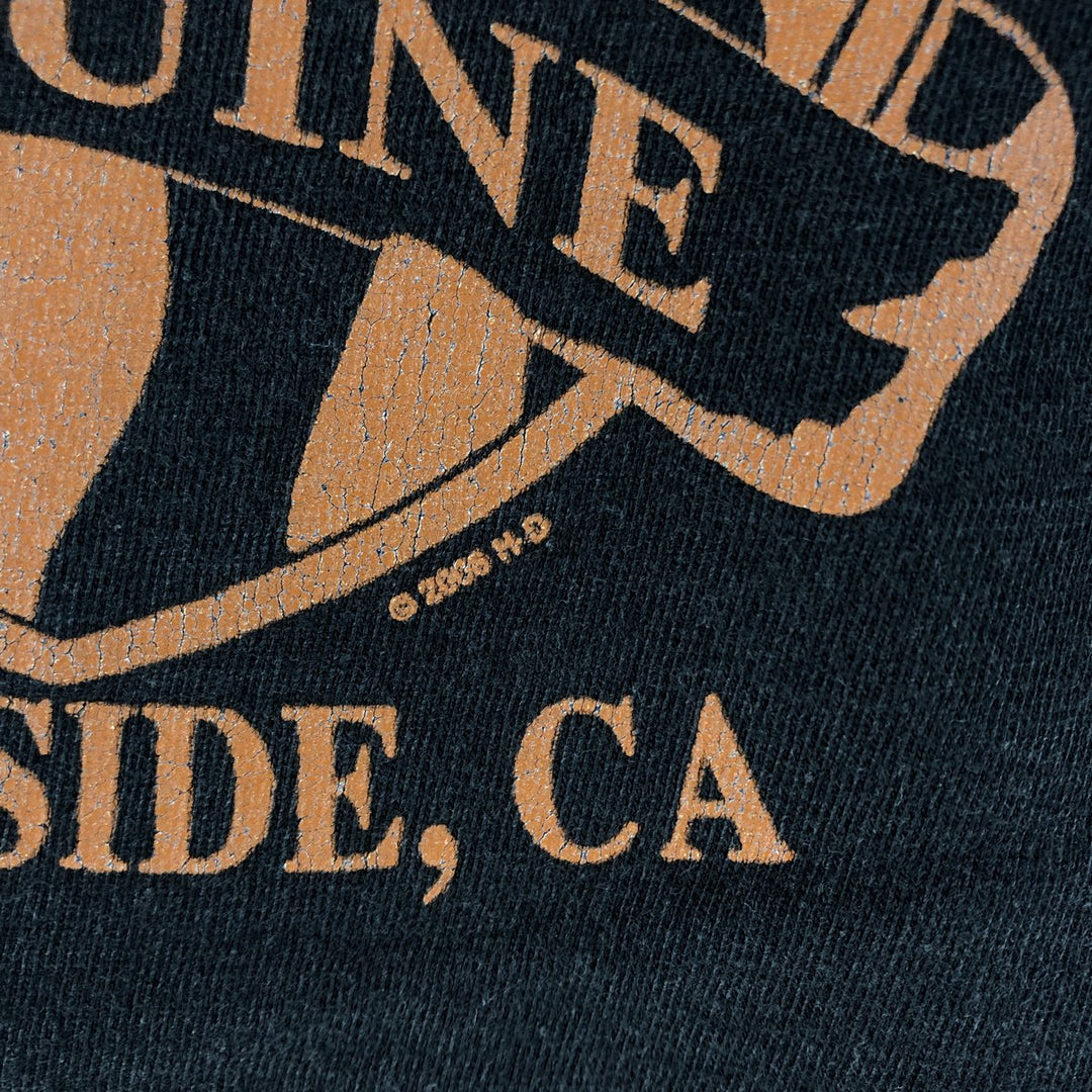 00'S Harley-Davidson Eagle Pattern Long T-shirt, Men's XXL cotton black type Vintage Second Hand