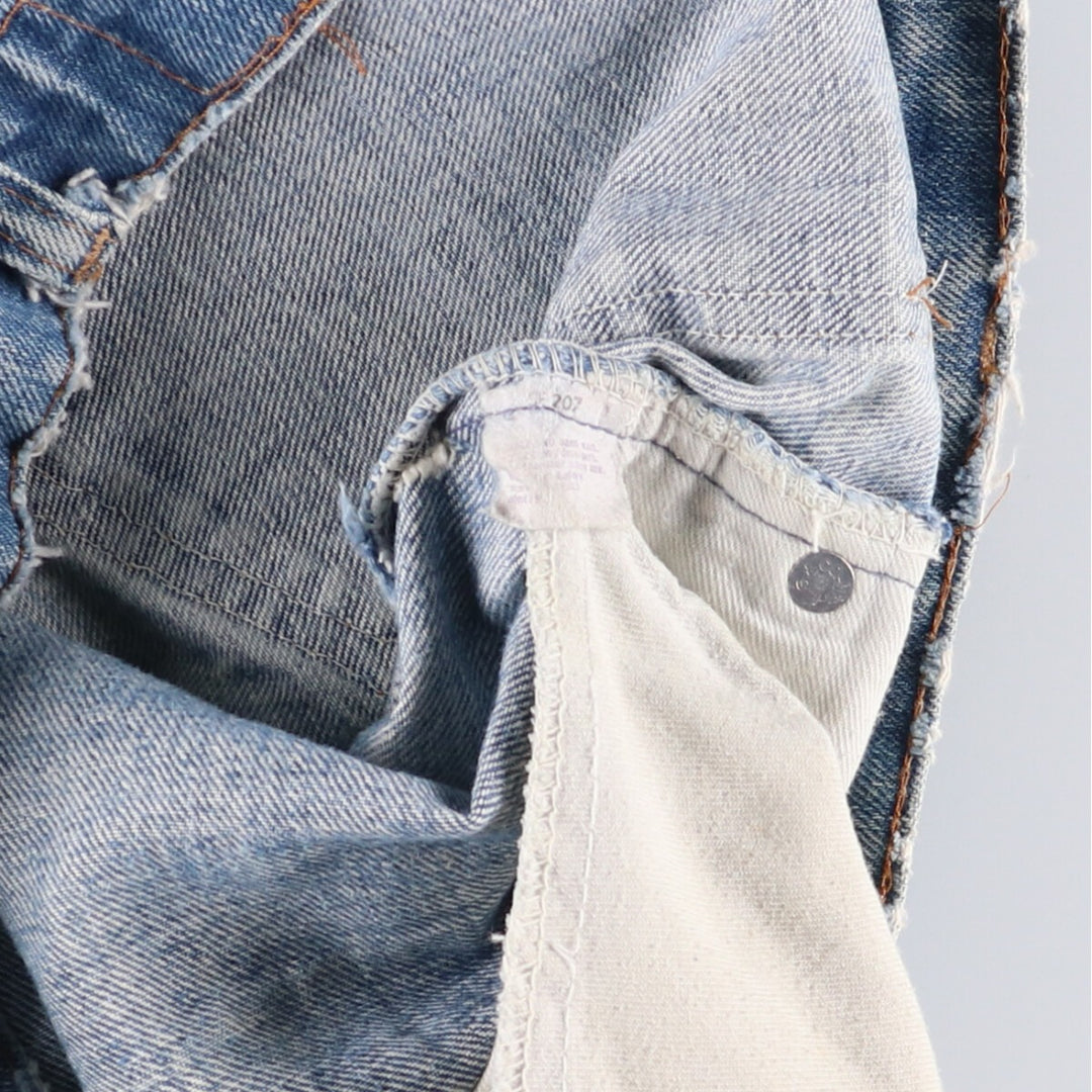 Levi's Orange Tab Cut-Off Denim Shorts, Women's XL (W32) Vintage unclear blue type Vintage Second Hand