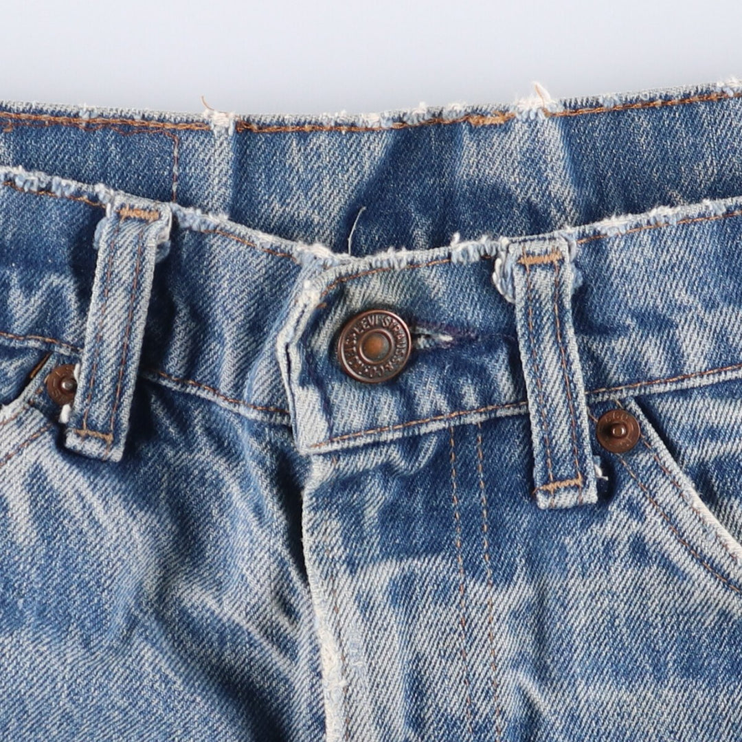 Levi's Orange Tab Cut-Off Denim Shorts, Women's XL (W32) Vintage unclear blue type Vintage Second Hand