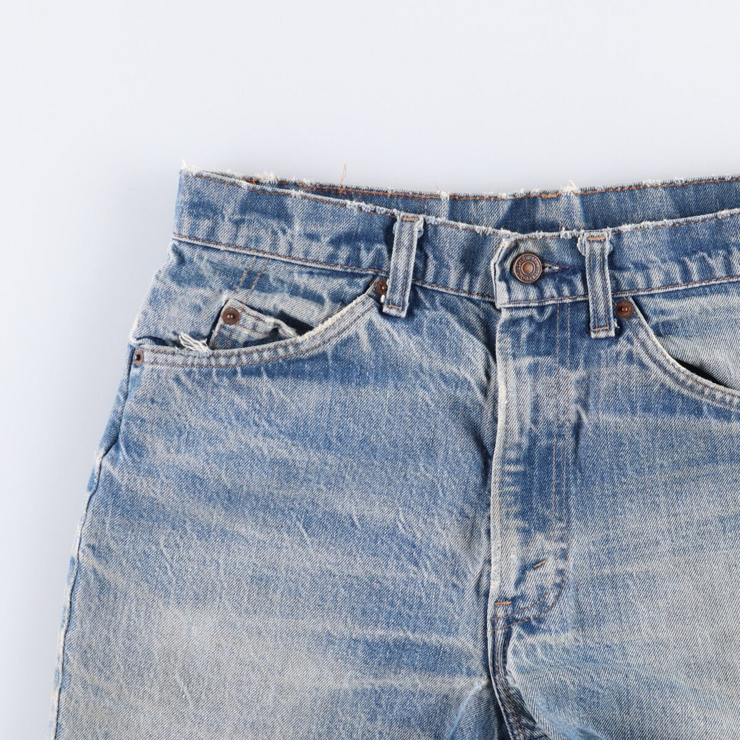 Levi's Orange Tab Cut-Off Denim Shorts, Women's XL (W32) Vintage unclear blue type Vintage Second Hand