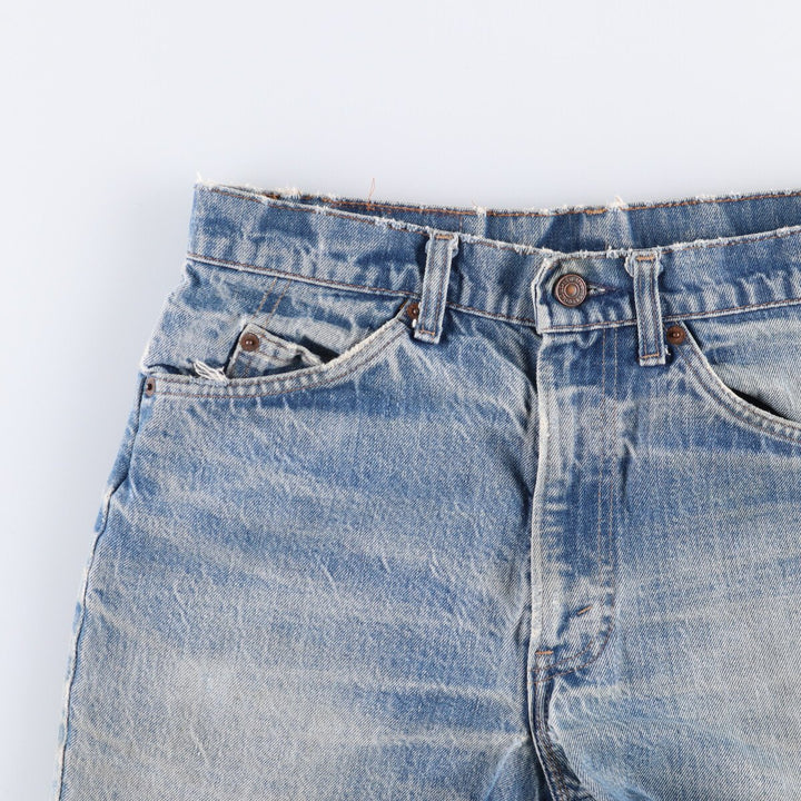 Levi's Orange Tab Cut-Off Denim Shorts, Women's XL (W32) Vintage unclear blue type Vintage Second Hand