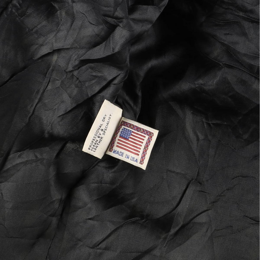 Vintage 1980'S Burberry padded suede leather jacket, made in the USA, size M. genuine leather brown type Vintage Second Hand