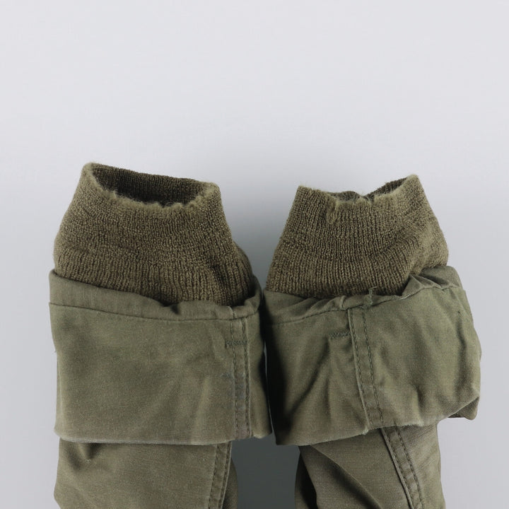 1960'S US Military A-2 Deck Jacket, Made in USA, Medium (38-40), Men's Size M, Vintage Nylon Khaki type Vintage Second Hand