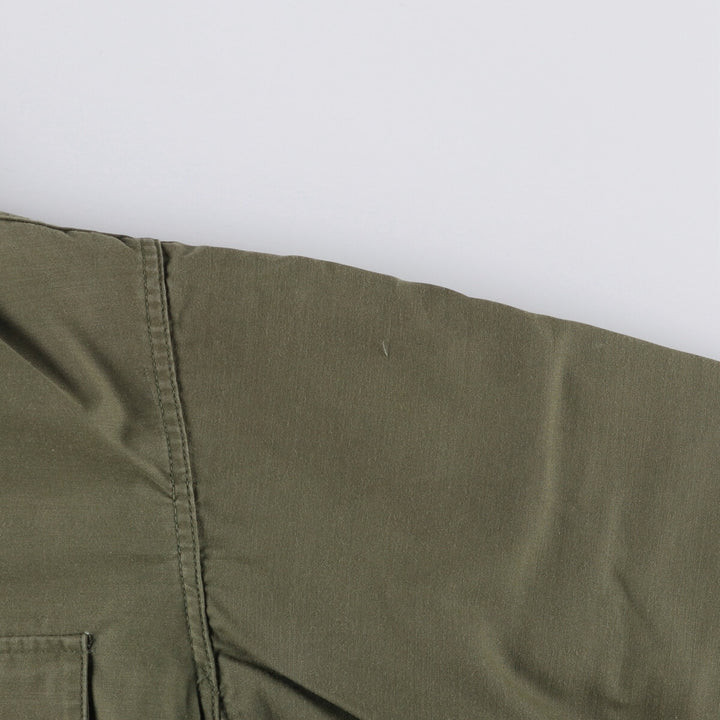 1960'S US Military A-2 Deck Jacket, Made in USA, Medium (38-40), Men's Size M, Vintage Nylon Khaki type Vintage Second Hand