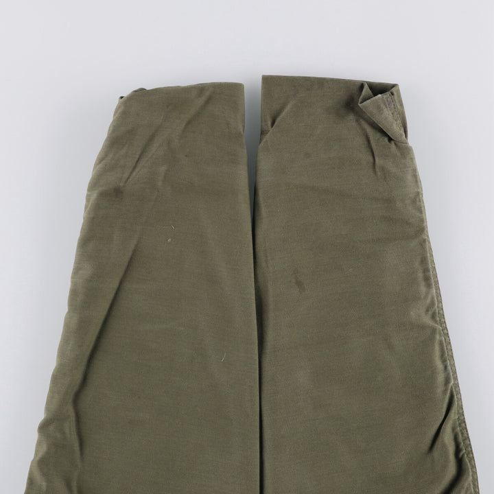 1960'S US Military A-2 Deck Jacket, Made in USA, Medium (38-40), Men's Size M, Vintage Nylon Khaki type Vintage Second Hand