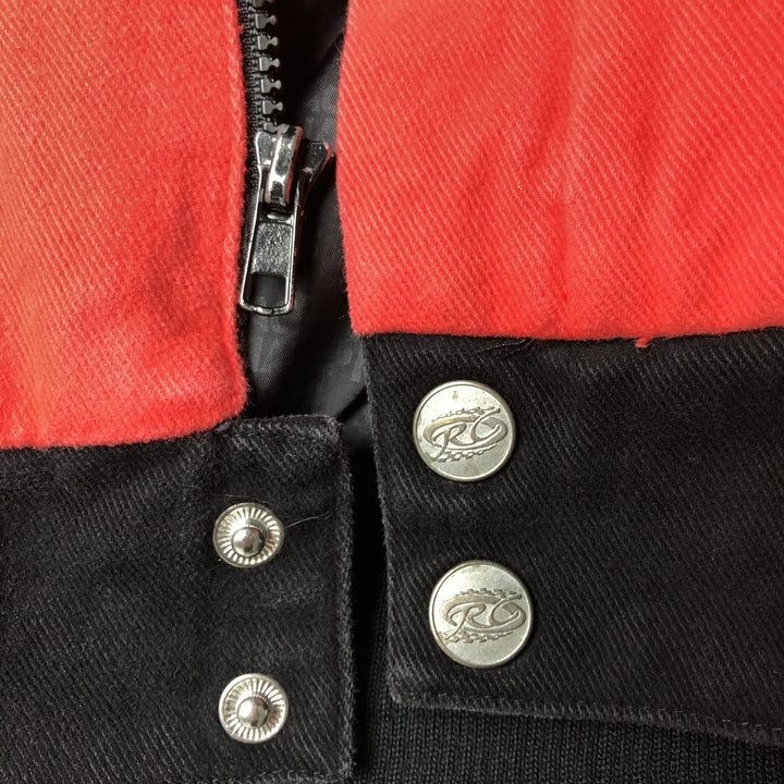 Vintage 90'S Racing Champions Apparel Advertising Racing Jacket, Men's Size Large cotton red type Vintage Second Hand