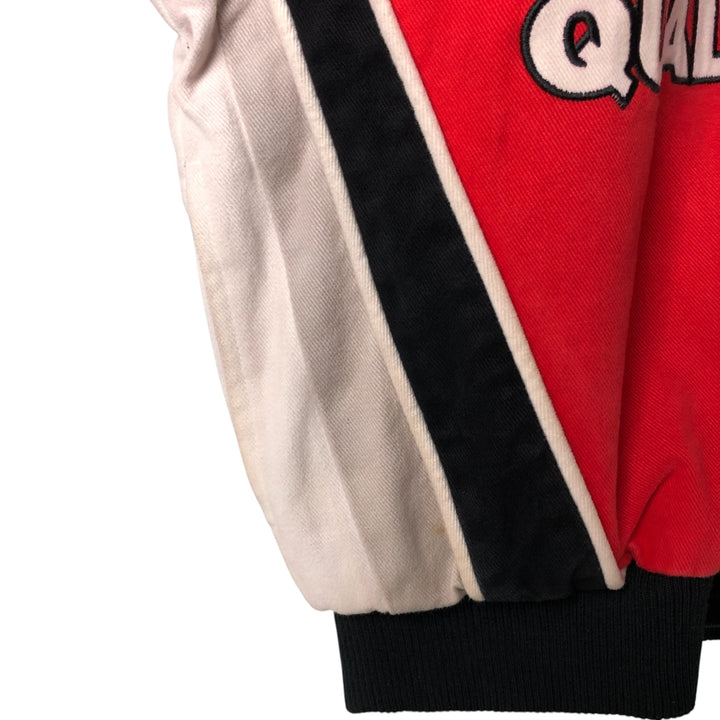 Vintage 90'S Racing Champions Apparel Advertising Racing Jacket, Men's Size Large cotton red type Vintage Second Hand