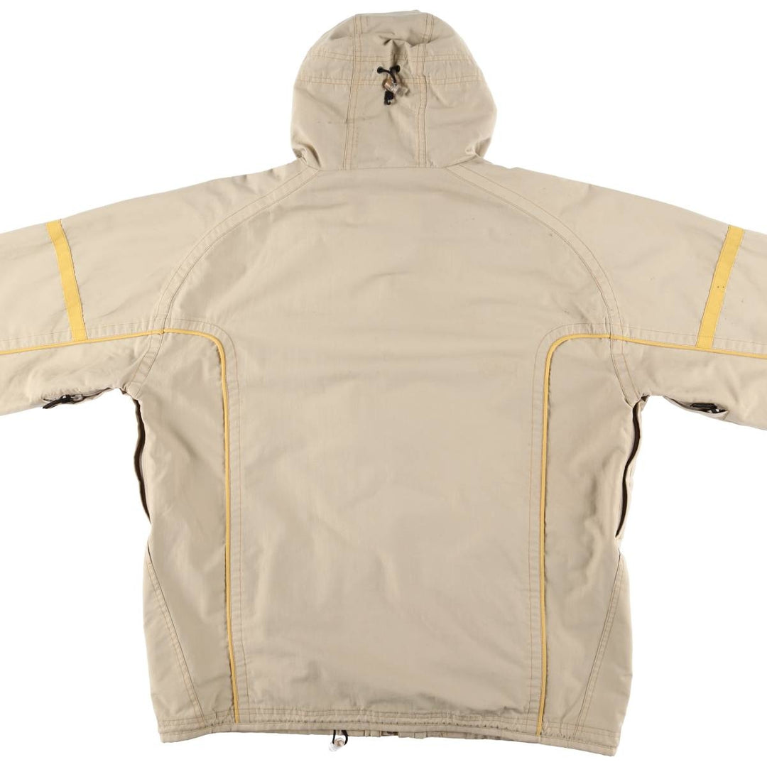 2000'S Oakley Softwear Nylon Parka Snowboard Jacket, Men's Size Medium Nylon Khaki type Vintage Second Hand