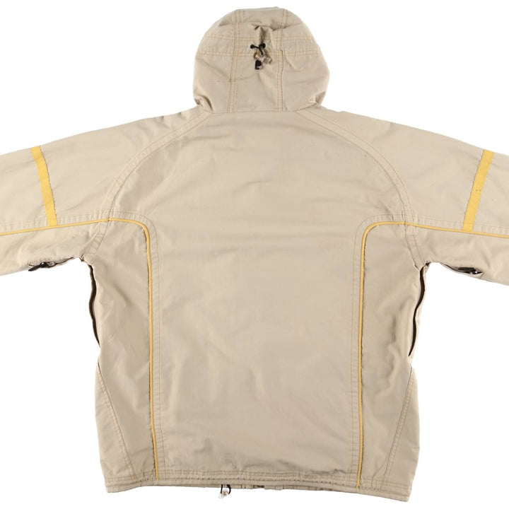 2000'S Oakley Softwear Nylon Parka Snowboard Jacket, Men's Size Medium Nylon Khaki type Vintage Second Hand