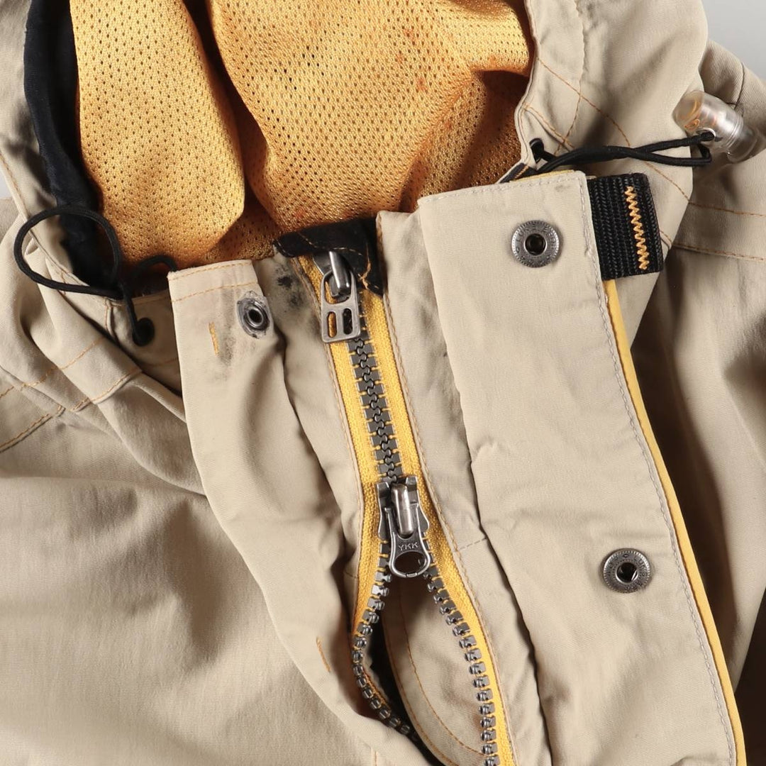 2000'S Oakley Softwear Nylon Parka Snowboard Jacket, Men's Size Medium Nylon Khaki type Vintage Second Hand