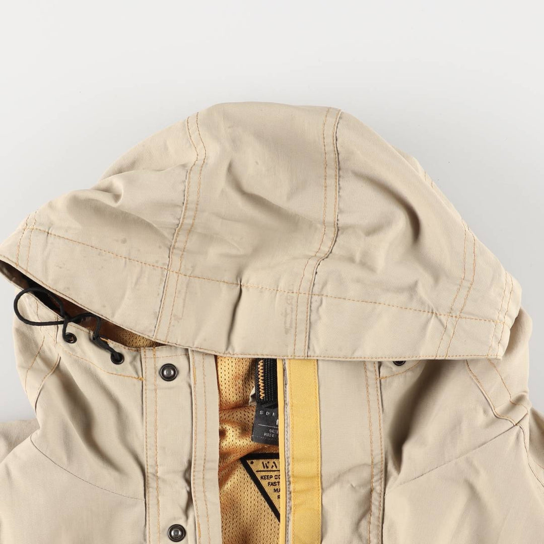 2000'S Oakley Softwear Nylon Parka Snowboard Jacket, Men's Size Medium Nylon Khaki type Vintage Second Hand