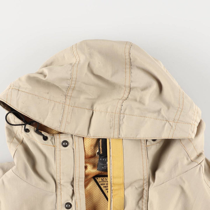 2000'S Oakley Softwear Nylon Parka Snowboard Jacket, Men's Size Medium Nylon Khaki type Vintage Second Hand