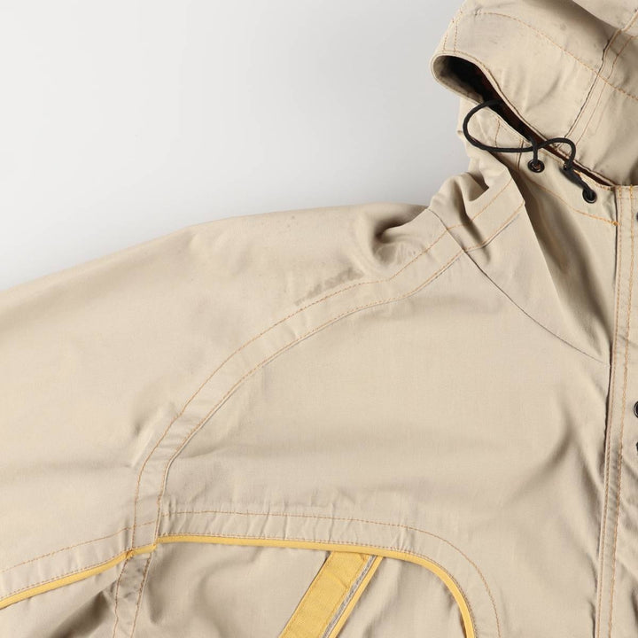 2000'S Oakley Softwear Nylon Parka Snowboard Jacket, Men's Size Medium Nylon Khaki type Vintage Second Hand