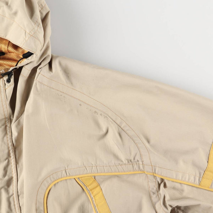 2000'S Oakley Softwear Nylon Parka Snowboard Jacket, Men's Size Medium Nylon Khaki type Vintage Second Hand