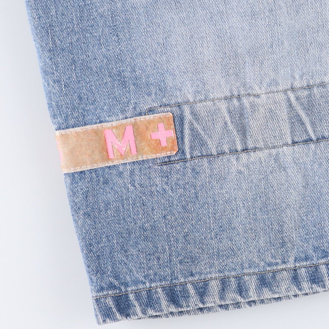 Marithe Francois Girbaud denim shorts, men's size W35 cotton blue type Vintage Second Hand