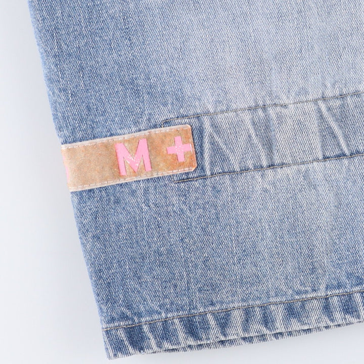 Marithe Francois Girbaud denim shorts, men's size W35 cotton blue type Vintage Second Hand