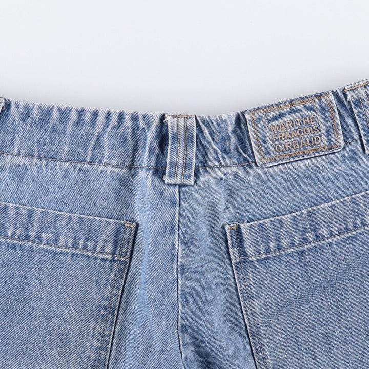Marithe Francois Girbaud denim shorts, men's size W35 cotton blue type Vintage Second Hand
