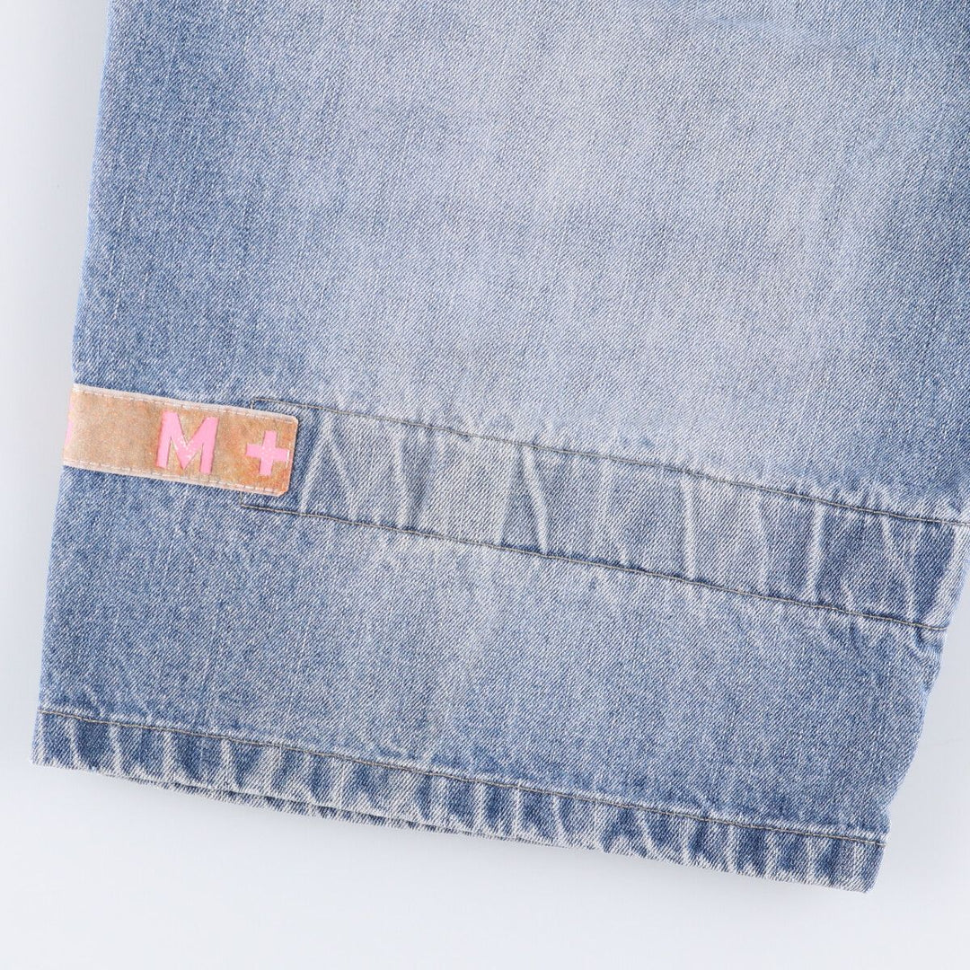 Marithe Francois Girbaud denim shorts, men's size W35 cotton blue type Vintage Second Hand